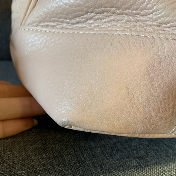 Rare Tory Burch bag Quilted pattern Scarf wrapped - Picture 8 of 9